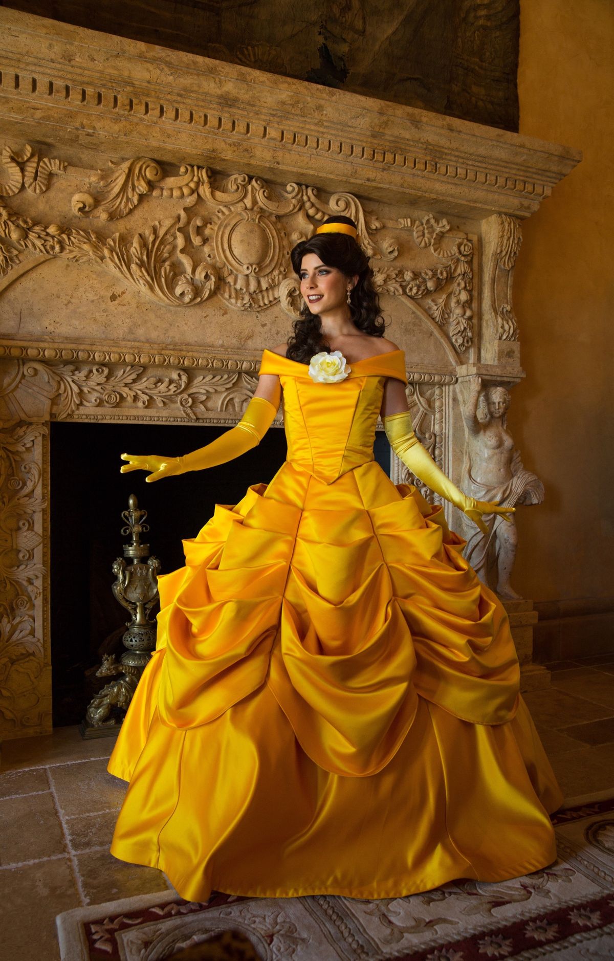 Belle Beauty and the Beast party character