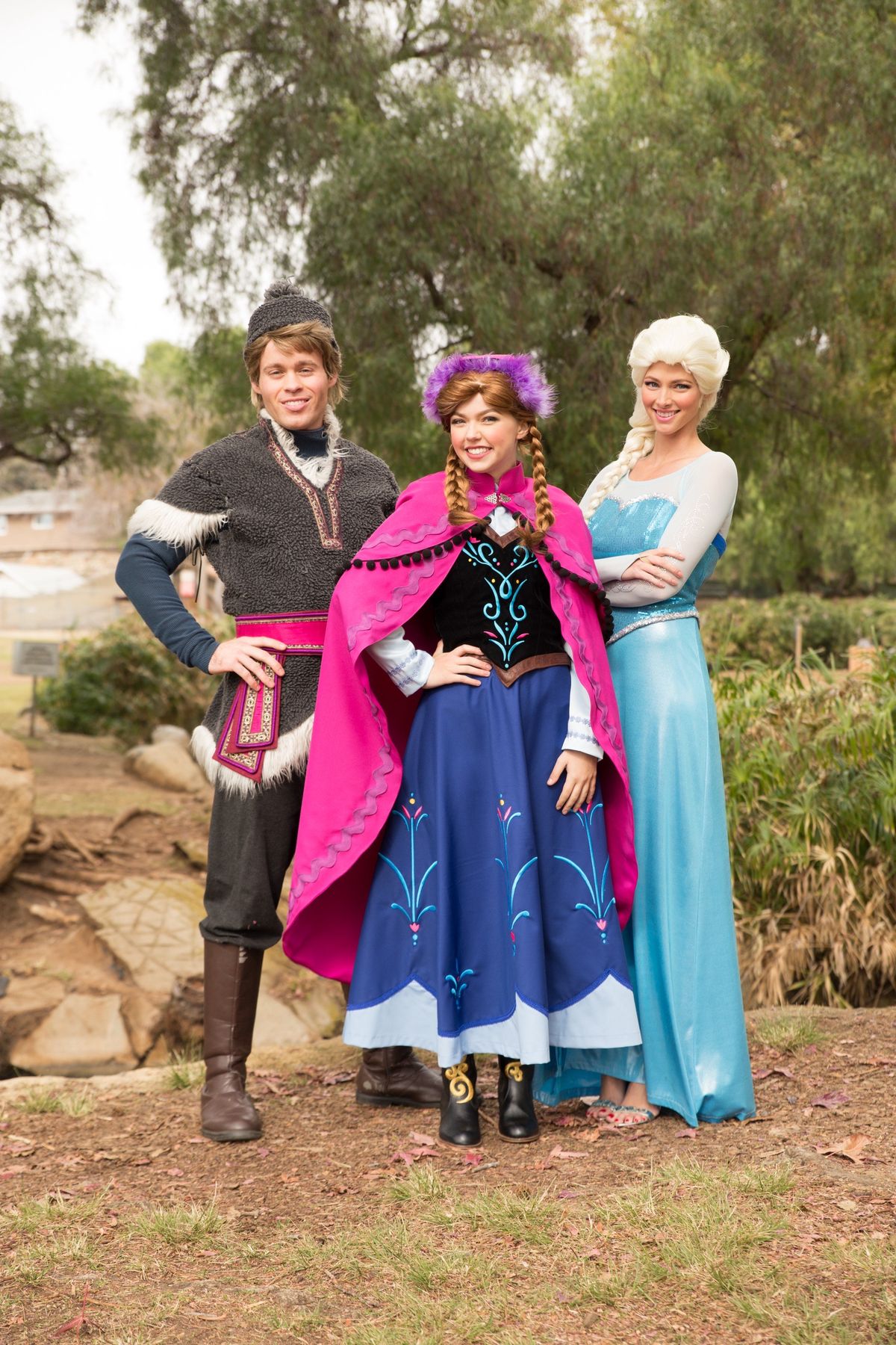 Hire Kristoff for birthday parties - Frozen ice harvester character performer