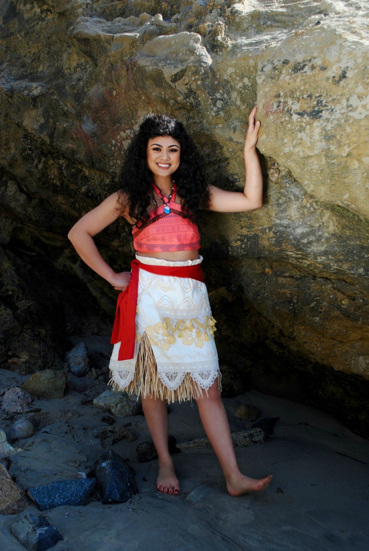 Moana party character