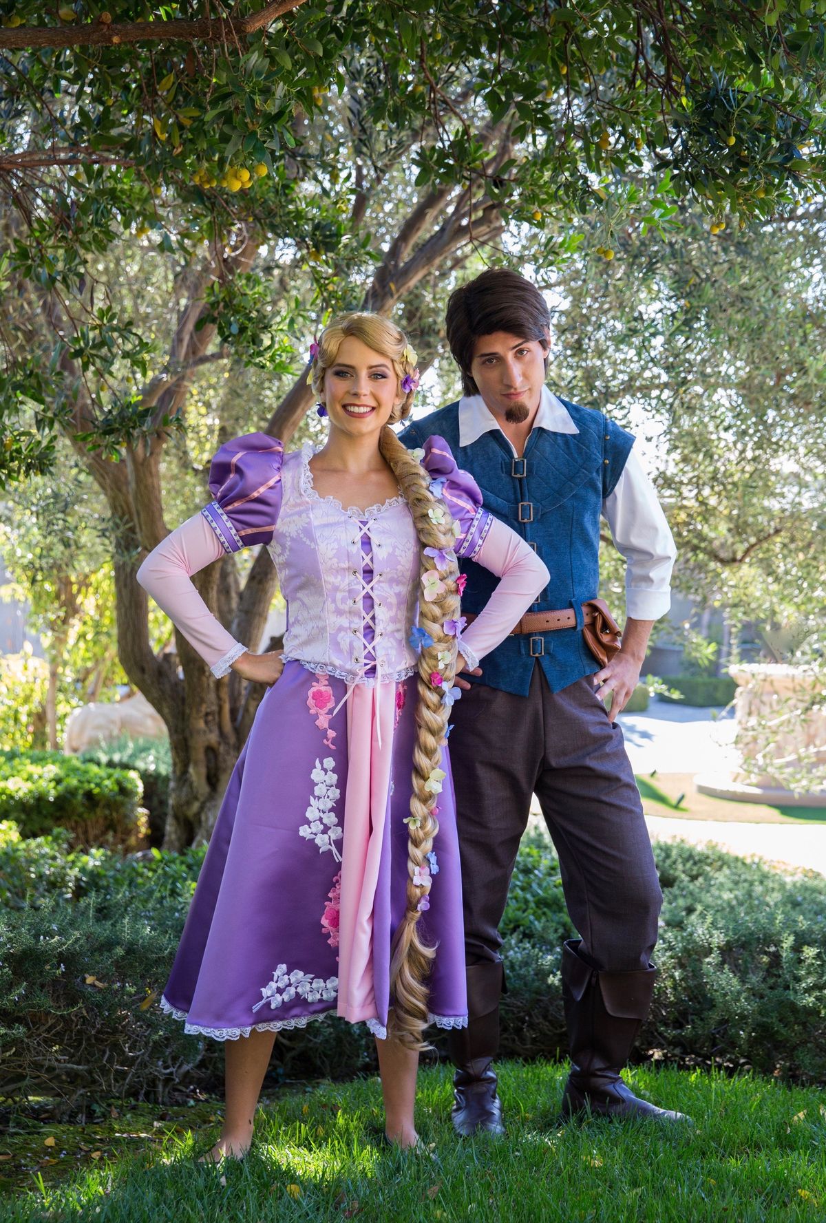 Rapunzel Tangled party character