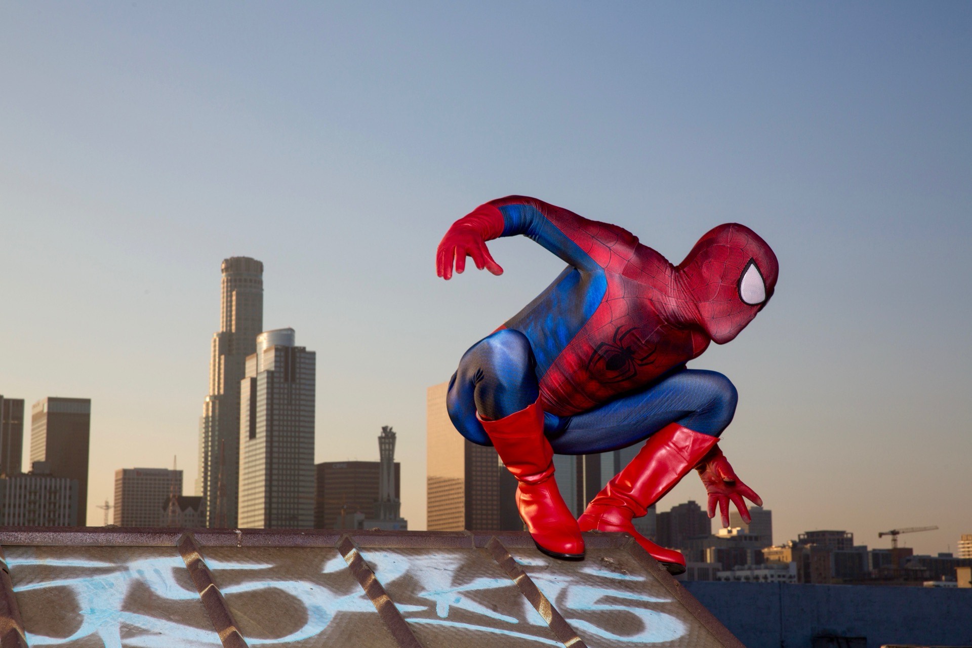 Spider-Man party character
