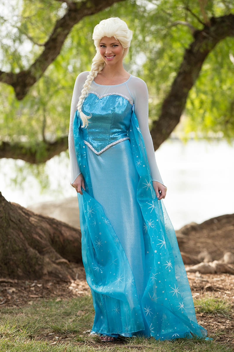 Affordable elsa party character for kids in houston