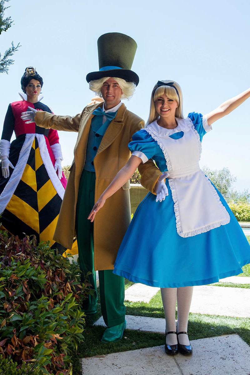 Best alice and mad hatter party character for kids in houston