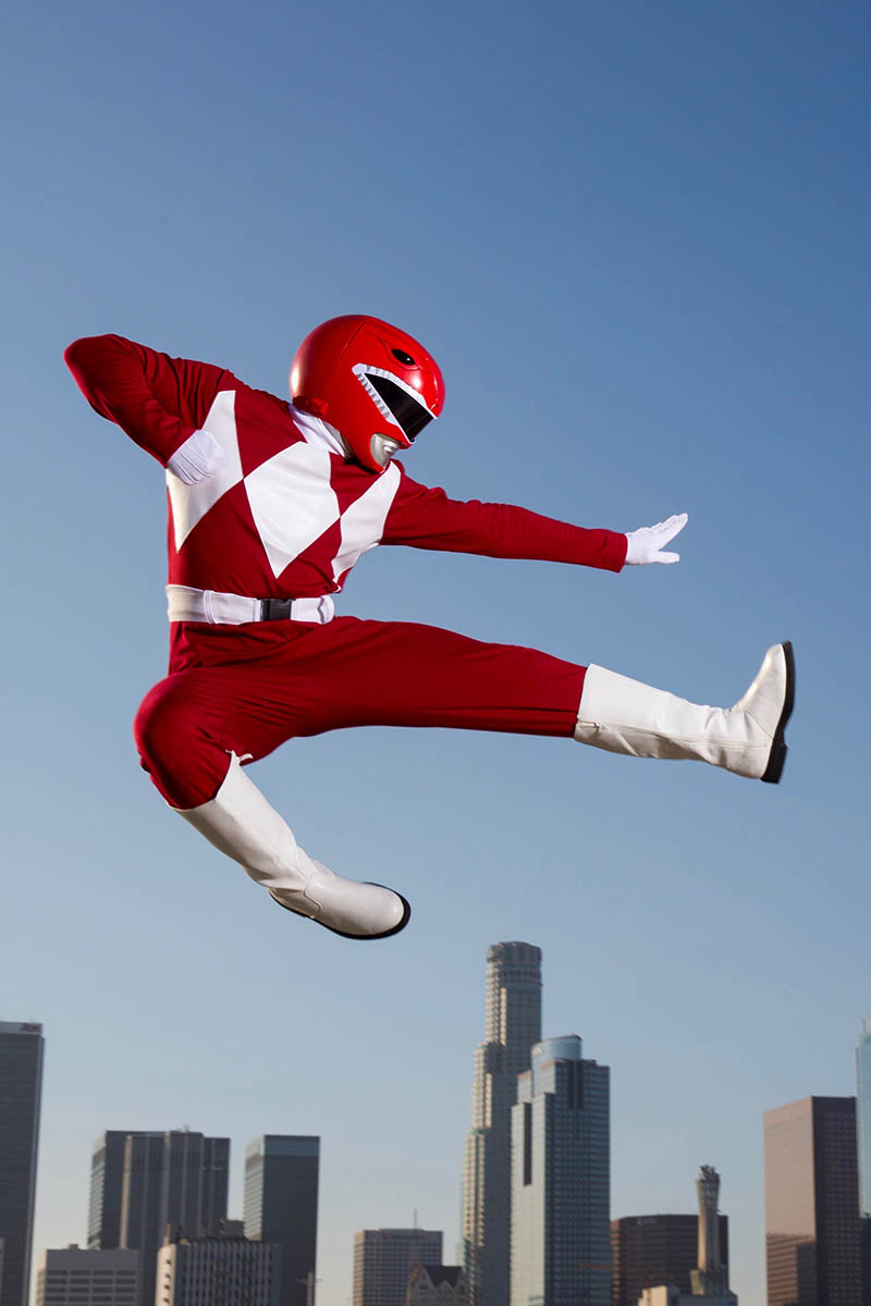 Affordable power ranger party character for kids in houston